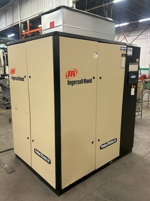 145 psi, Ingersoll-Rand #IRN75HCC, VSD Rotary Screw Air Compressor, 75 HP, 460 V - Image 3