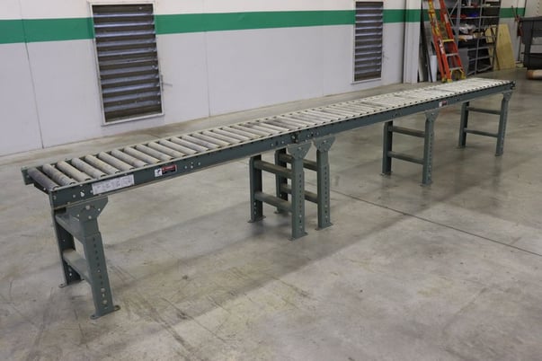 14.5" wide x 15' long, U-Line #H-3409/H-3411, Gravity Conveyor - Image 2