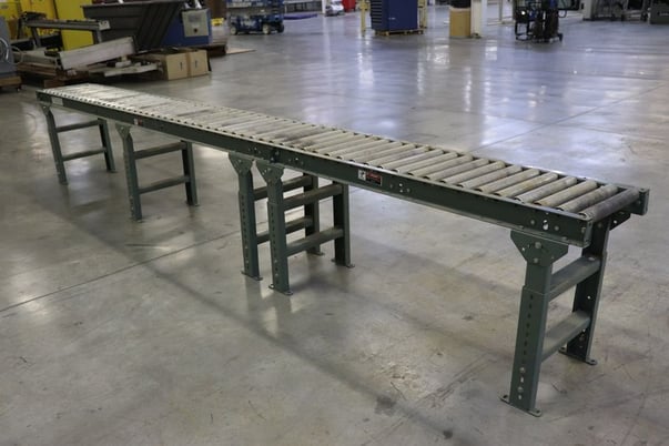 14.5" wide x 15' long, U-Line #H-3409/H-3411, Gravity Conveyor - Image 3