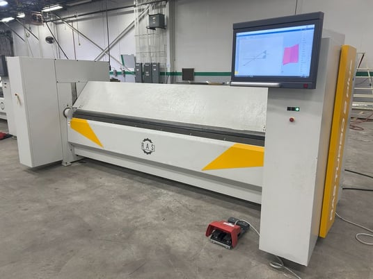 126" RAS #62.30-2-Turbo-2-Plus, CNC Folder, 14 gauge Bending thickness, 11" Upper Beam Upstroke, 0.236"-120" - Image 2