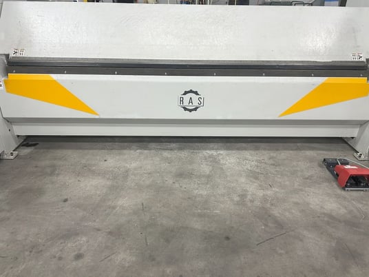 126" RAS #62.30-2-Turbo-2-Plus, CNC Folder, 14 gauge Bending thickness, 11" Upper Beam Upstroke, 0.236"-120" - Image 4