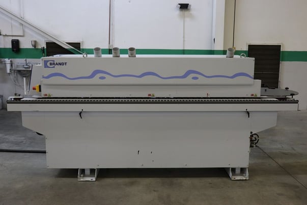 Brandt #0-KDF-110, Edge Bander w/Pre Mill, 3 mm Edge thickness, 8-40 mm Workpiece thickness, 400 V, 2015 - Image 1