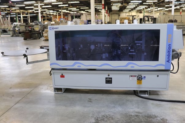Brandt #0-KDF-110, Edge Bander w/Pre Mill, 3 mm Edge thickness, 8-40 mm Workpiece thickness, 400 V, 2015 - Image 4