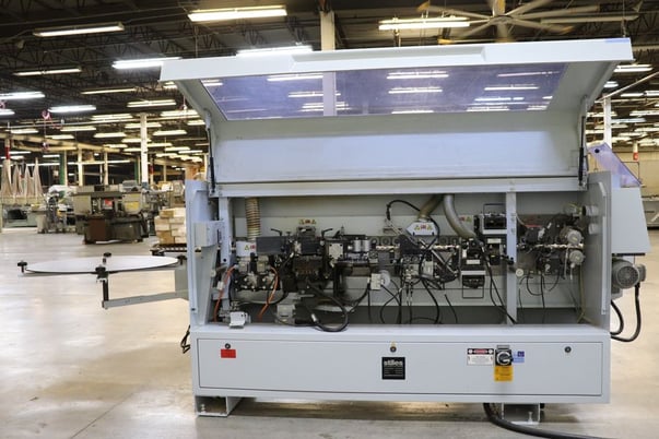 Brandt #0-KDF-110, Edge Bander w/Pre Mill, 3 mm Edge thickness, 8-40 mm Workpiece thickness, 400 V, 2015 - Image 6