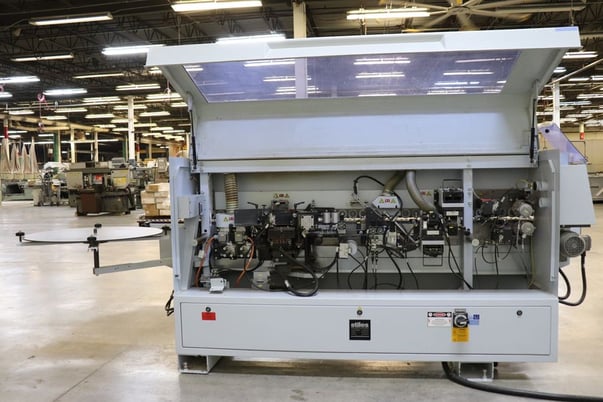 Brandt #0-KDF-110, Edge Bander w/Pre Mill, 3 mm Edge thickness, 8-40 mm Workpiece thickness, 400 V, 2015 - Image 7