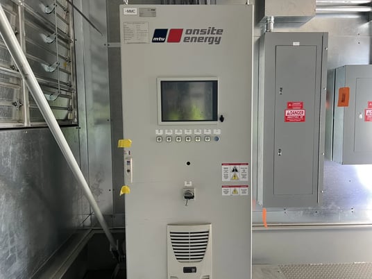1550 KW MTU #16V4000GS, Natural gas generator set, 6-Wire, 3-phase, 60 Hz, 277/480 Volts, 2019 - Image 5