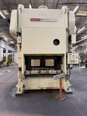 200 Ton, Niagara #BP2-200-72-36, Straight Side Double Crank Press, 72" x 36" Bed & Ram Size, 10" Stroke - Image 1
