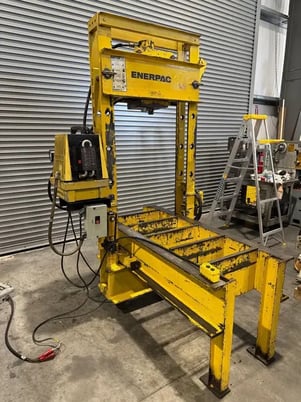 50 Ton, Enerpac #IPR-5075, roll frame press, 1.5 HP, 3.25" cylinder diameter, 10.25" cylinder stroke, - Image 3