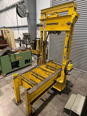 50 Ton, Enerpac #IPR-5075, roll frame press, 1.5 HP, 3.25" cylinder diameter, 10.25" cylinder stroke, - Image 4