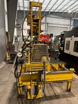 50 Ton, Enerpac #IPR-5075, roll frame press, 1.5 HP, 3.25" cylinder diameter, 10.25" cylinder stroke, - Image 8