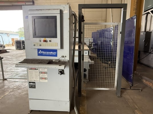 Weeke #BHP-200, CNC Machine Center w/Nesting Table, 3-Axis, 145" X, 61" Y, 9 kW, 10-Spindle, 8-Position Tool - Image 10