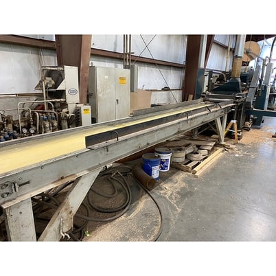 24" x 3.75" Yates American #B-26, Double Sided Planer, 10-Knife Cutter Heads, 75/40 HP - Image 2