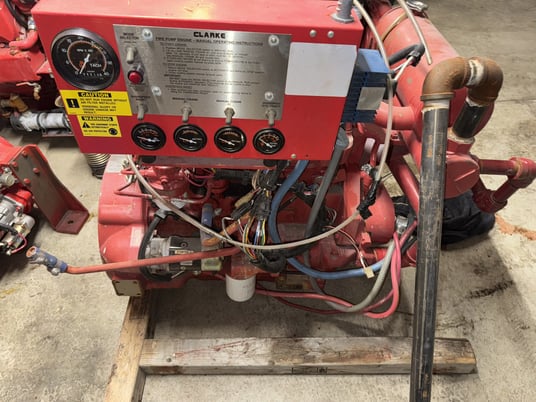 John Deere #4045T, engine fire pump, 14 hours - Image 4