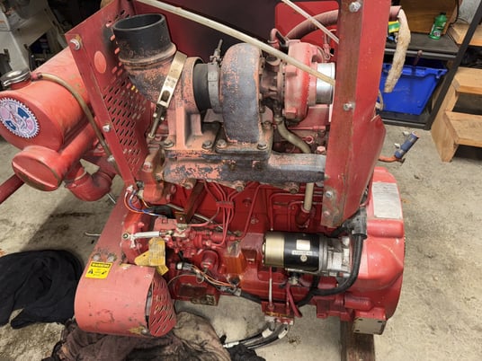 John Deere #4045T, engine fire pump, 14 hours - Image 3