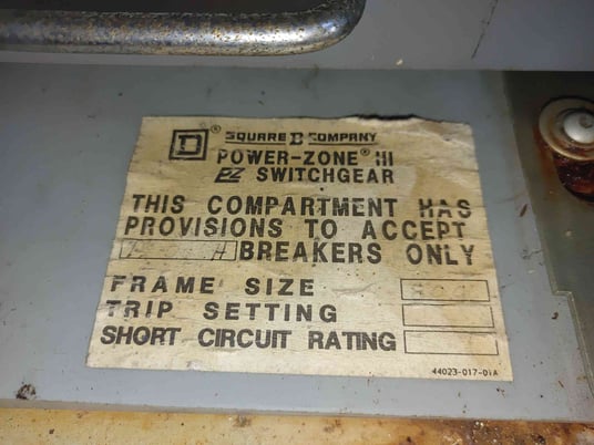 2000 Amps, Square D #DS420, circuit breaker - Image 3