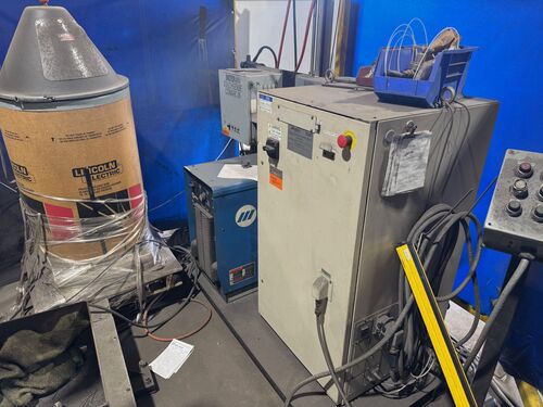 Motoman, UP50N, arc welding robot, 102" x 48" table, 2008 - Image 5