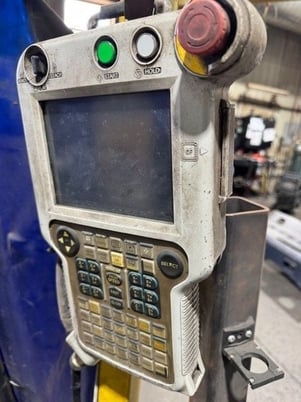 Motoman, UP50N, arc welding robot, 102" x 48" table, 2008 - Image 6