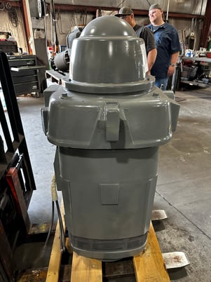 150 HP 1800 RPM U.S. Motors, Frame H444TP, vert pump, 460 Volts - Image 4