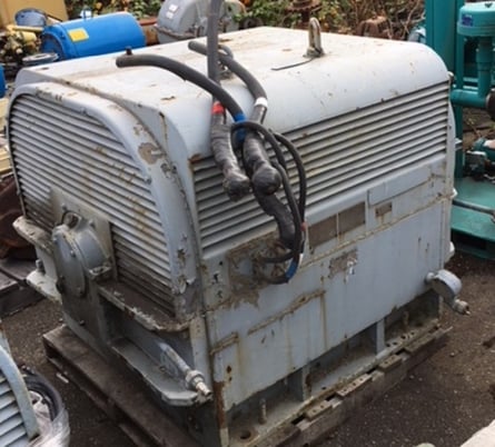 1500 HP 1200 RPM Allis-Chalmers, Frame 3740, weather protected enclosure type 1, SB, used, 4000 Volts - Image 1