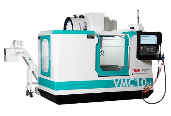 Trak #VMC10si, CNC vertical machining center, 24 automatic tool changer, 40" X, 20" Y, 20" Z, 12000 RPM, #40 - Image 1