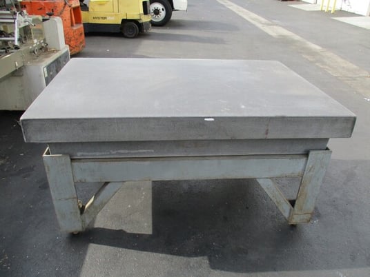 36" x 60" Granite Surface Combustion Plate w/ stand - Image 4