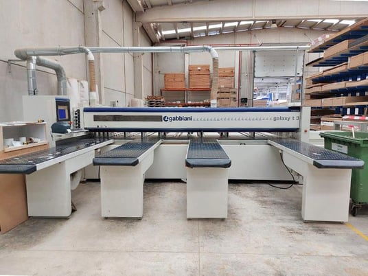 Gabbiani #Galaxy-T3-110, Rear Load Automatic Panel Saw, 177" Rip Cut capacity, 4.5" Saw Blade Projection - Image 2