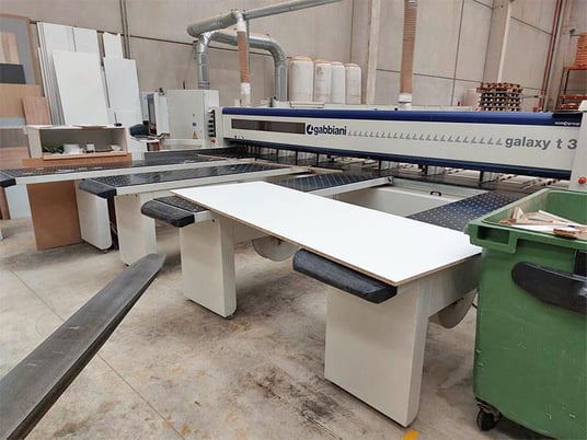 Gabbiani #Galaxy-T3-110, Rear Load Automatic Panel Saw, 177" Rip Cut capacity, 4.5" Saw Blade Projection - Image 3