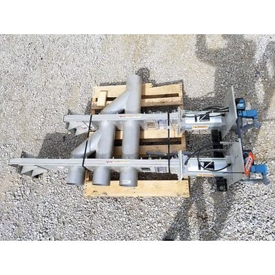 6" Salina Vortex #D6-3SSY-SL-P10-SM1-SB-V81460, 3-Way Stainless Steel Diverter Valve - Image 2