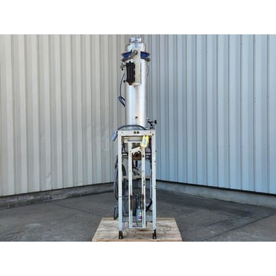 Bemis Packaging Machinery Co. #5500-E-424, Valve Bag Air Packer, Stainless Steel, 10" Butterfly Fill Valve - Image 3