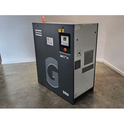 67 cfm, 129 psi, Atlas Copco #GA11+FF, Rotary Screw Air Compressor System, Air-Cooled, 27.5" x 49.5" x 58.5" - Image 3