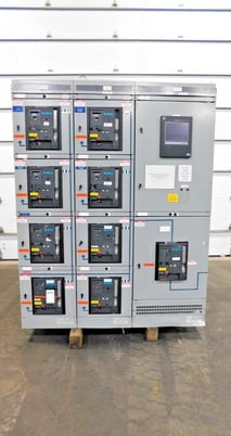 4000 Amps, General Electric #Wavepro-AKD-10, Switchgear, 3 phase, 4 Wire, 480 Volts, 10 section, w/ bus bar & - Image 8