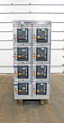 4000 Amps, General Electric #Wavepro-AKD-10, Switchgear, 3 phase, 4 Wire, 480 Volts, 10 section, w/ bus bar & - Image 9