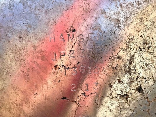 Avondale, Propeller, 102" diameter, 87 Pitch, 41" L x 48" width blades, 304 Stainless Steel, right hand - Image 9