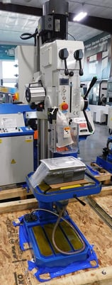 12.5" Knuth #SSB-32-XN, single spindle drill, 1.26" drill capacity, 125-3030 RPM, #4MT, work lamp - Image 1