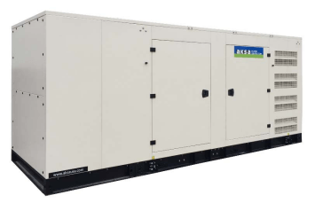 350 KW AKSA #APD-NG350, Natural Gas Generator, 469HP, PSI Doosan 14.6L HO Engine, 480/277 Volts, sound - Image 1