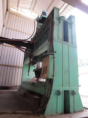 500 Ton, Faccin #PPM, dishing press, 197" blank diameter, 1.57"thickness,at plant site, 1991 - Image 4