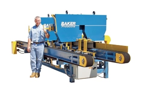 Baker #C, Five Head Resaw, 20 HP, TEFC, NEMA panel, New - Image 1