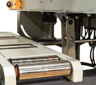 Northtech #NT-300PBX, Horizontal Band Resaw, 40 HP, 2" x 28" wheel, 188" x 2" carbide blade, 4700-6700 FPM - Image 8