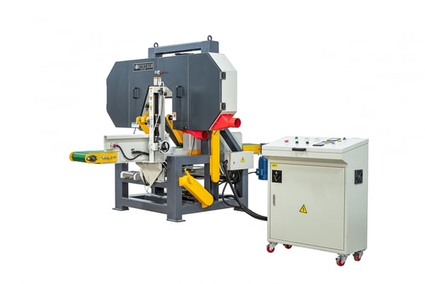 Northtech #NT-300PBX, Horizontal Band Resaw, 40 HP, 2" x 28" wheel, 188" x 2" carbide blade, 4700-6700 FPM - Image 10