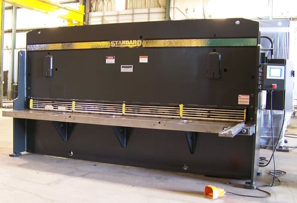 1/4" x 10' Standard Industrial #AS250-10, 13-36 SPM, 36" PLC back gauge, 19000 lbs, new - Image 1