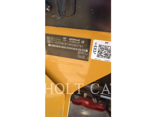 Caterpillar CB7, Vibratory Single Drum Asphalt, 150 hours, S/N: M5R00378, 2023 - Image 6