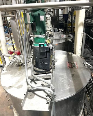 600 gallon Groen, jacketed double motion mix kettle, 1967 - Image 5