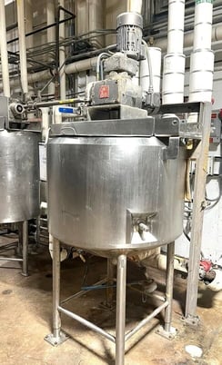 100 gallon Feldmeier, jacketed double motion mix kettle, 2004 - Image 1