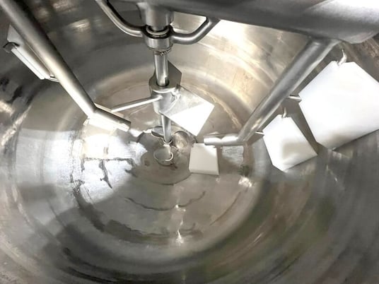 100 gallon Feldmeier, jacketed double motion mix kettle, 2004 - Image 2