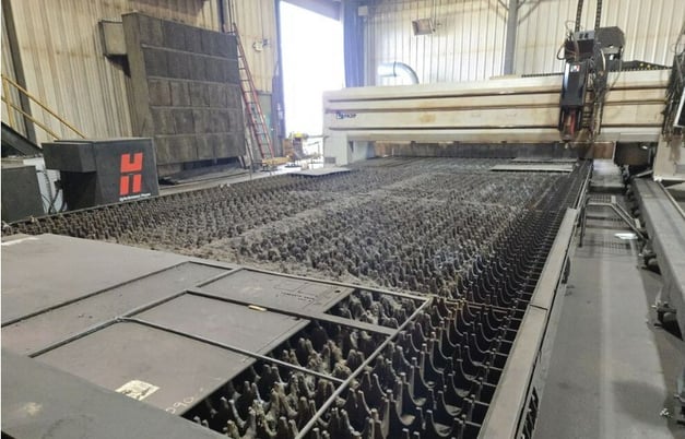 Ficep #Gemini-G36HD, CNC plasma cutter/drill line, 40' x 12', 2018 - Image 1
