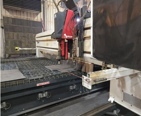 Ficep #Gemini-G36HD, CNC plasma cutter/drill line, 40' x 12', 2018 - Image 4