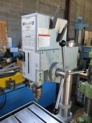 Wilton Strands #24714, Geared head drill, 90-3610 RPM, 460 V., 3ph, MT#3 spindle, w/ Jacobs Super chuck - Image 4
