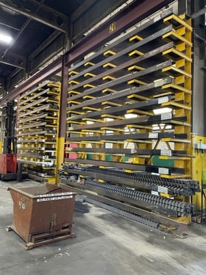 19' Racks, 24 pans, one sided - Image 1