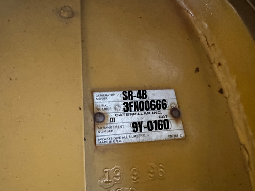 2000 KW Caterpillar #SR4B, Diesel Generator Set, sound attenuated enclosure, weatherproof enclosure, w/ - Image 4