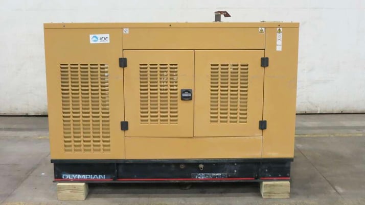 35 KW Caterpillar / Olympian #G35F3S, Natural gas / propane generator set, 120/240 Volts, 1-phase, 611 hours - Image 1